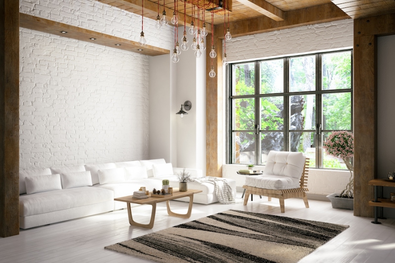 How Does Your Central Air Conditioner Cool Your Home? Loft room with cozy design.